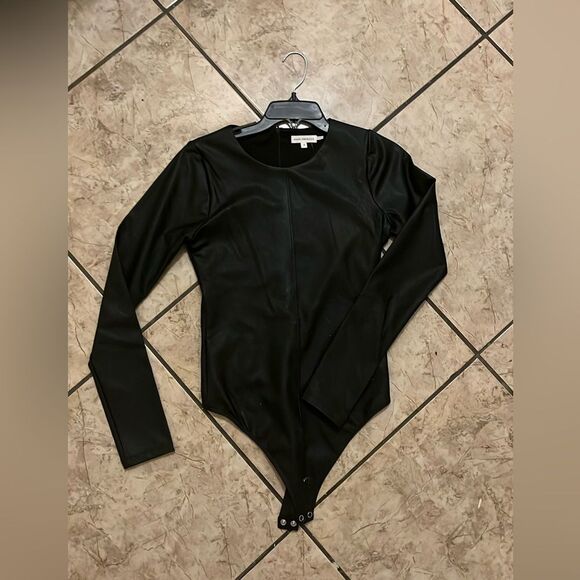 Good American Black latex bodysuit - Picture 10 of 15